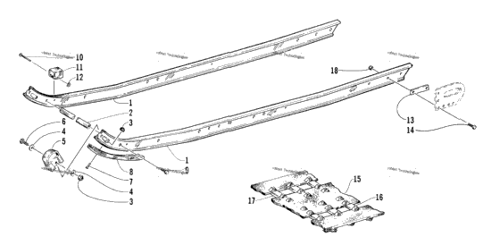 Slide Rail And Track Assembly