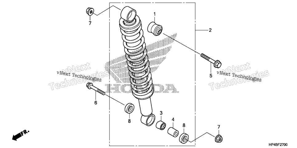 Rear Shock Absorber