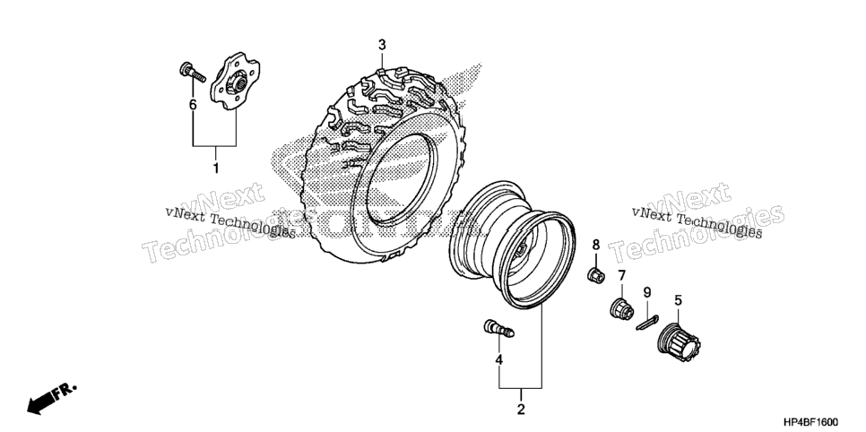 Rear Wheel