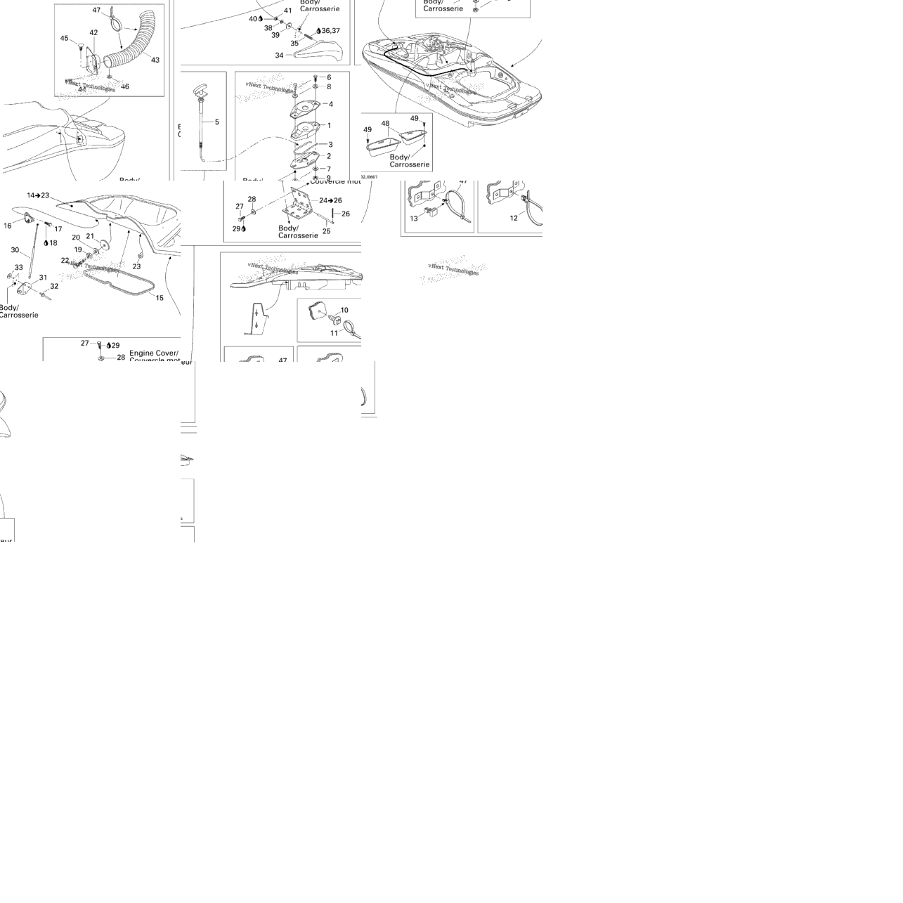 Engine Compartment And Accessories Wake