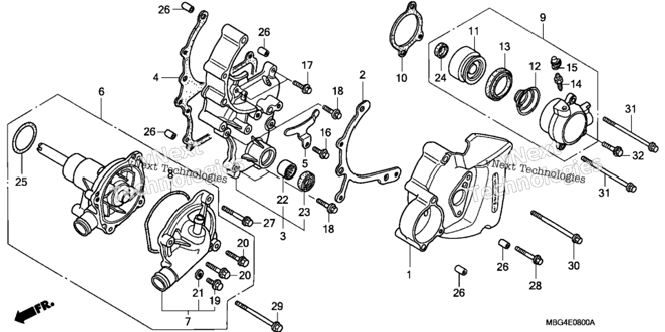 Left Crankcase Cover