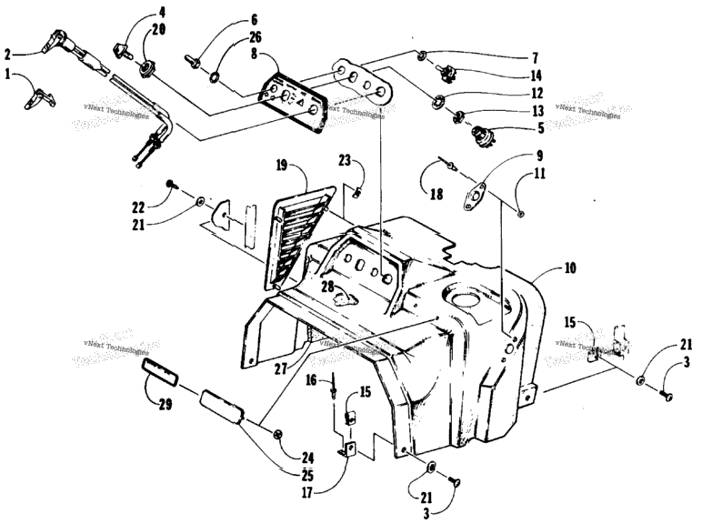 Switch And Console Assembly