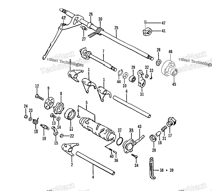Gear Shifting Assembly