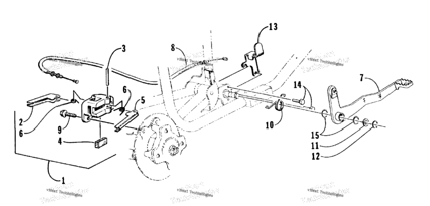 Mechanical Brake Assembly