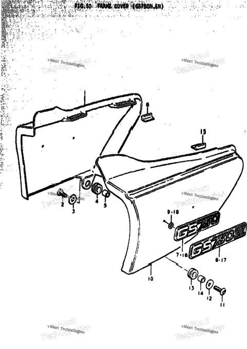 Frame Cover (Gs750r