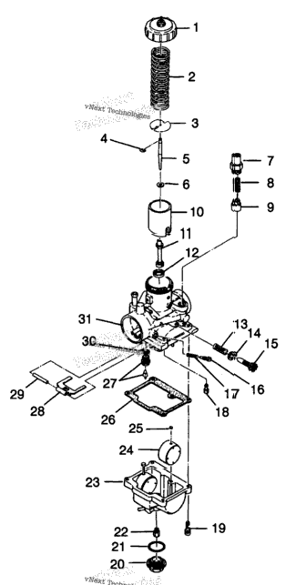 Carburetor Xplorer 400L