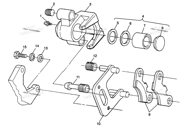 Front Brake Xplorer 400L