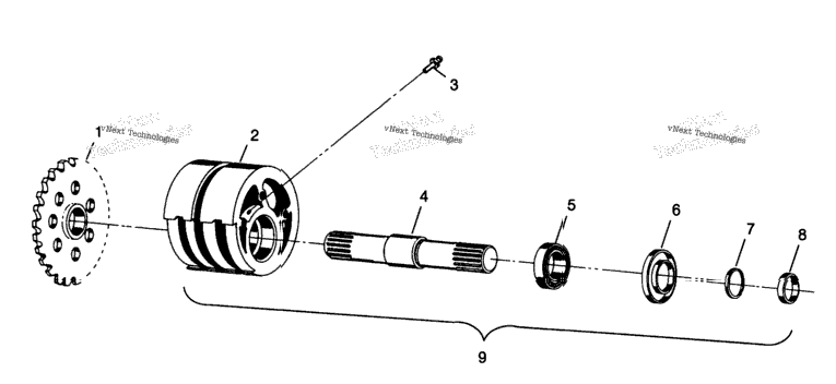 Front Tightener Xplorer 400L
