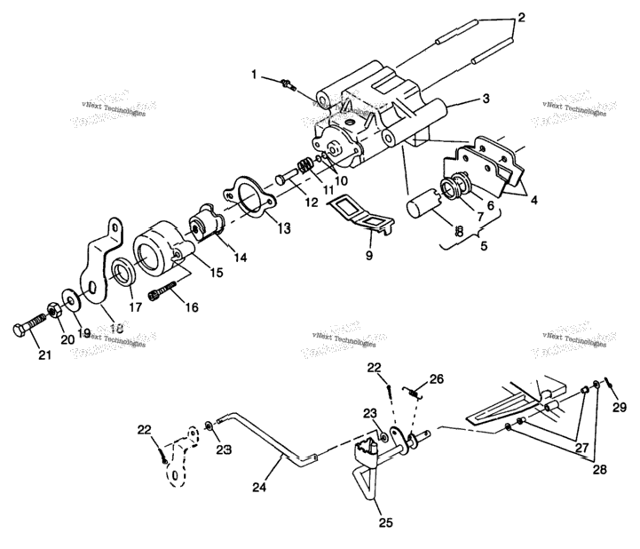 Rear Brake Xplorer 400L