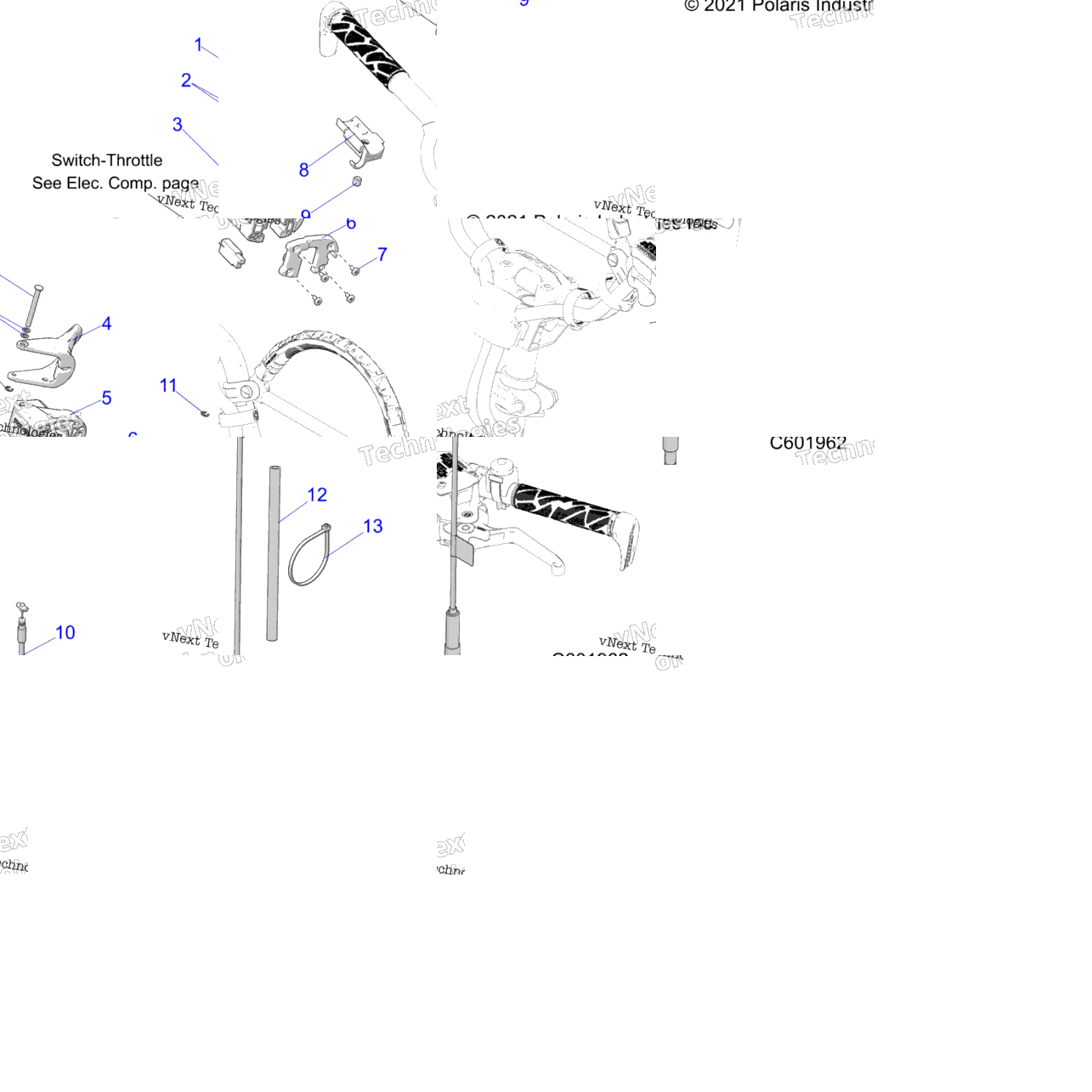 Engine, Throttle Control Asm