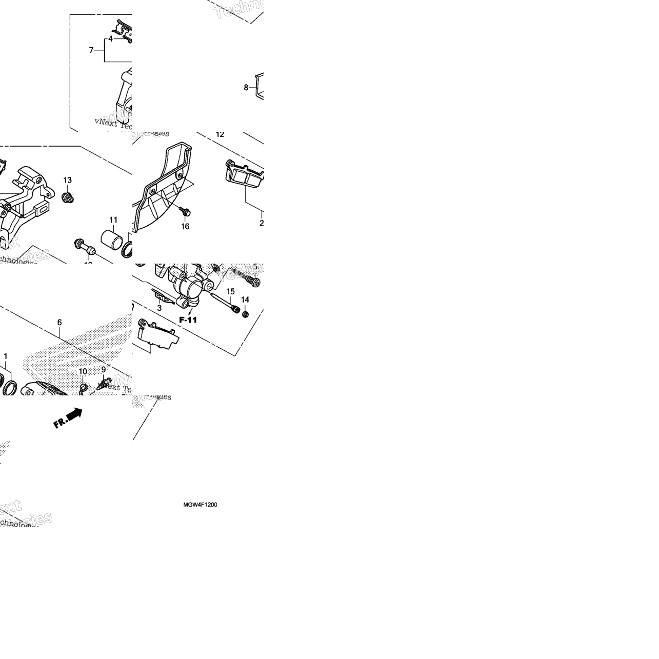 Rear Brake Caliper