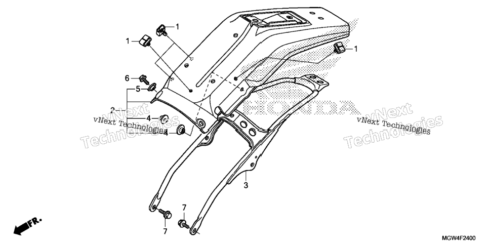 Rear Fender