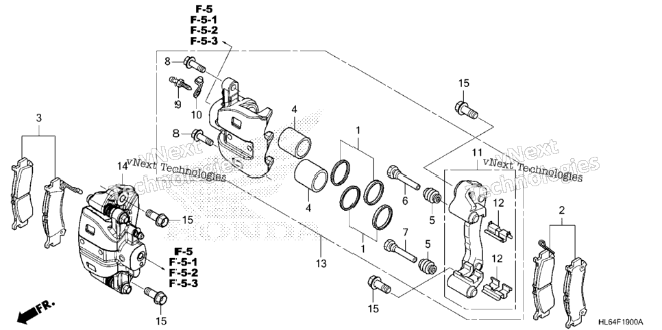 Front Brake Caliper
