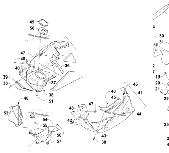 Skid Plate And Side Panel Assembly