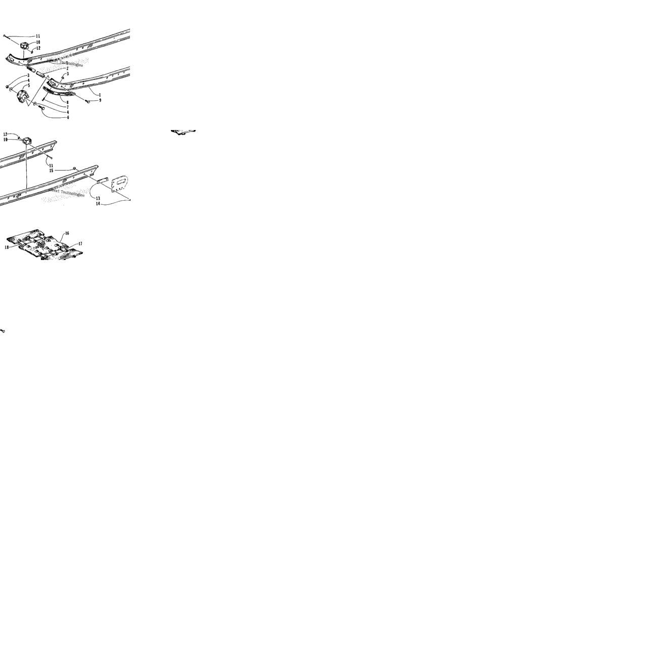 Slide Rail And Track Assembly