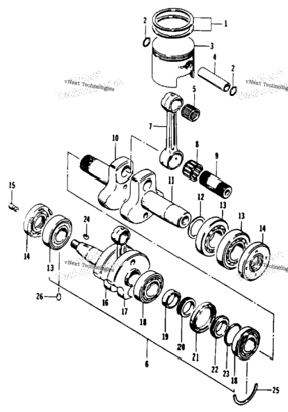 Piston And Crankshaft