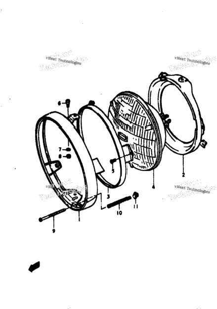 Headlamp (Koito)