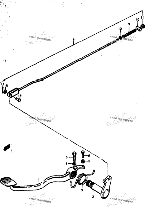 Rear Brake (Gs550b