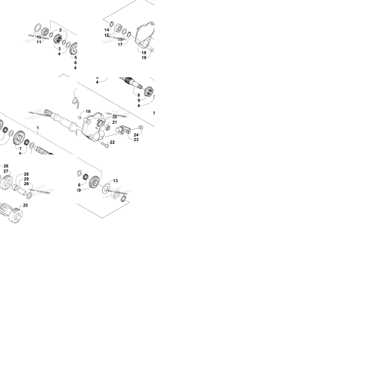 Secondary Transmission Assembly