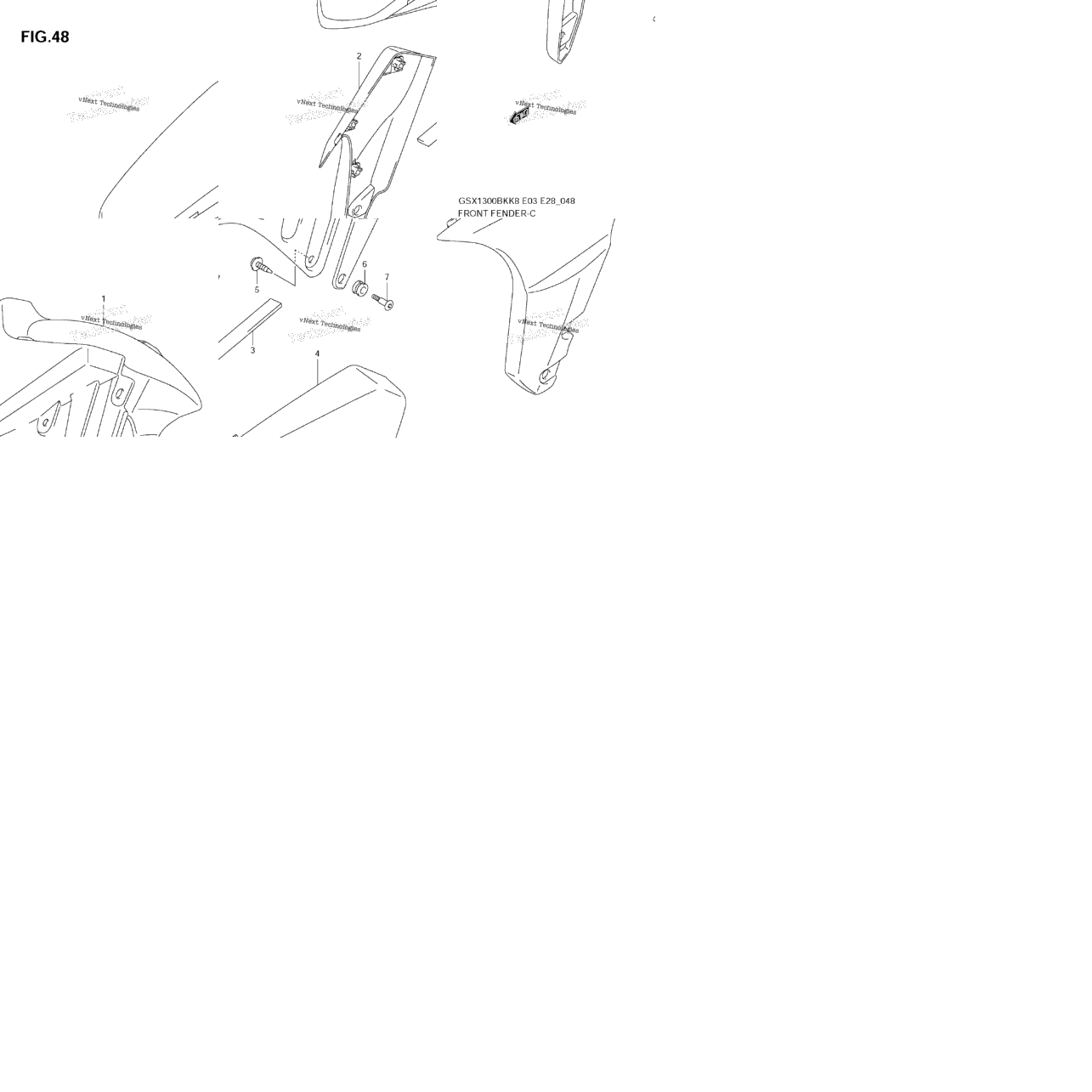 Front Fender (Without Abs)