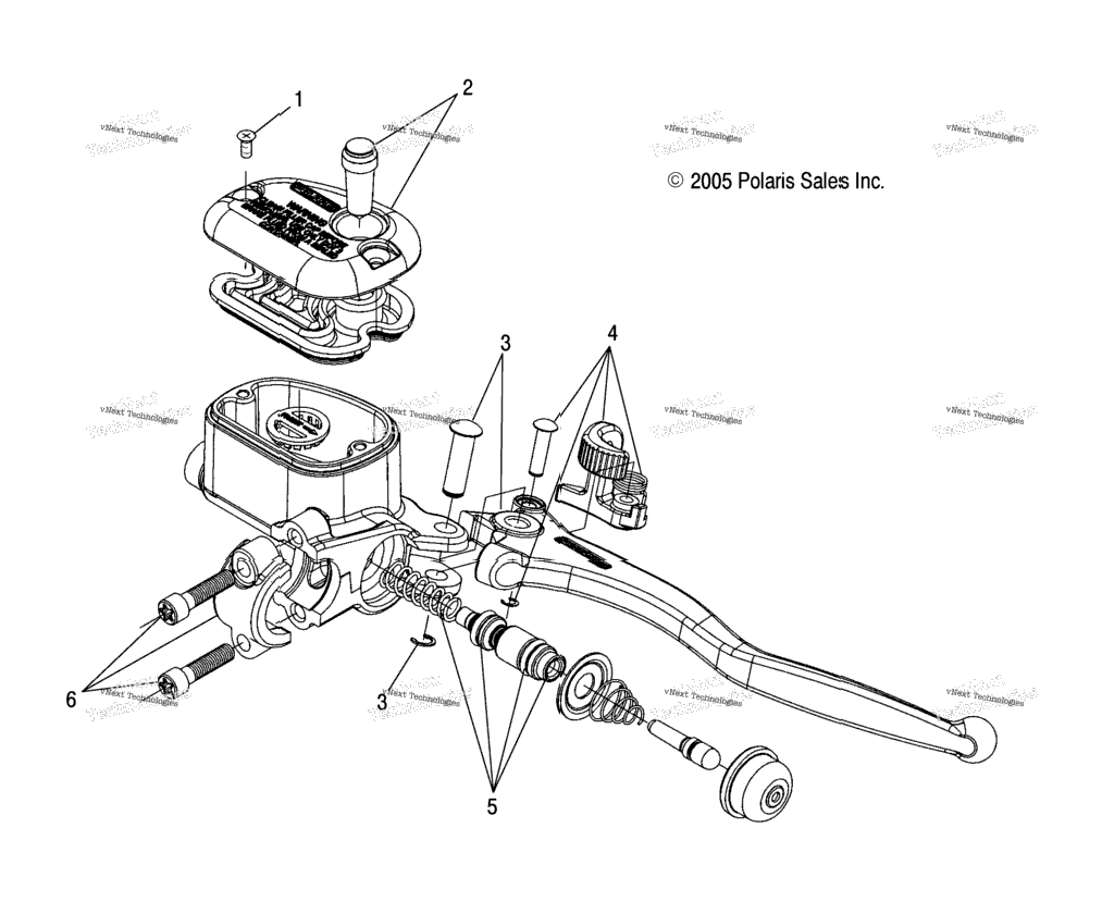 Front Brake Master Cylinder
