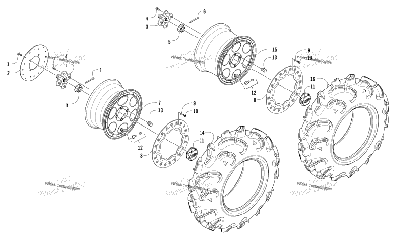 Wheel And Tire Assembly