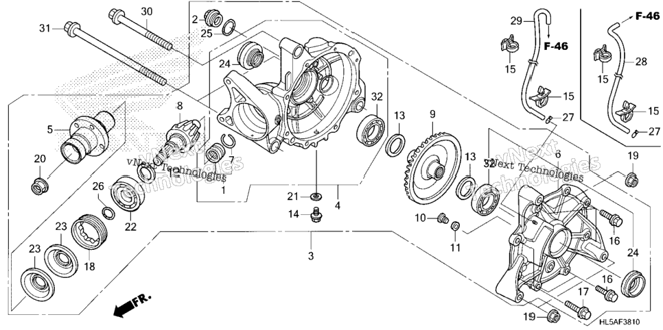 Rear Final Gear