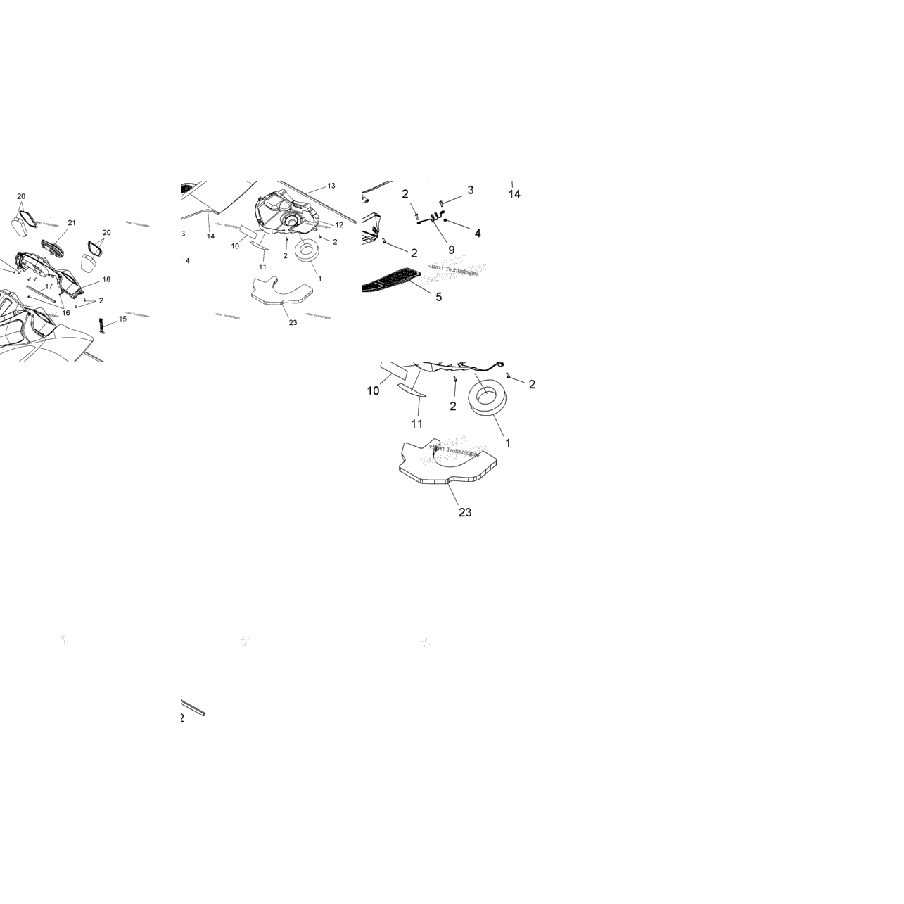 Body, Hood Asm. S08pm7/Pg7/Ph7 (49Snowhood08rmk155)