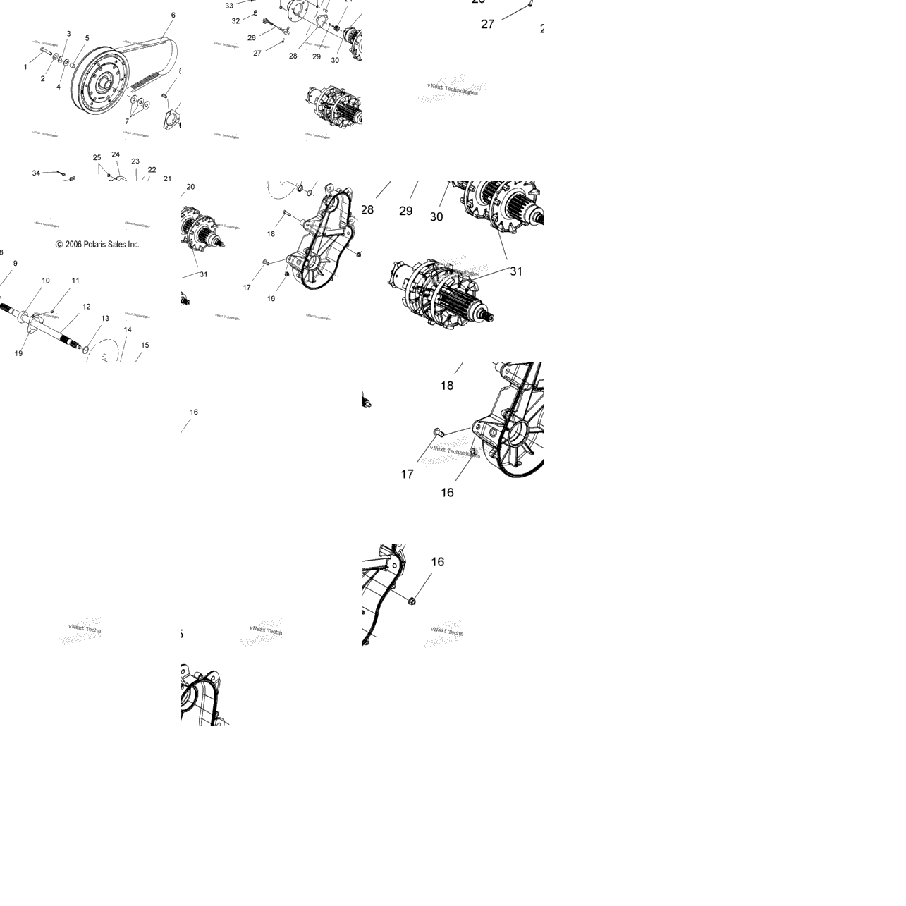 Drive Train, Drive Shaft & Jackshaft