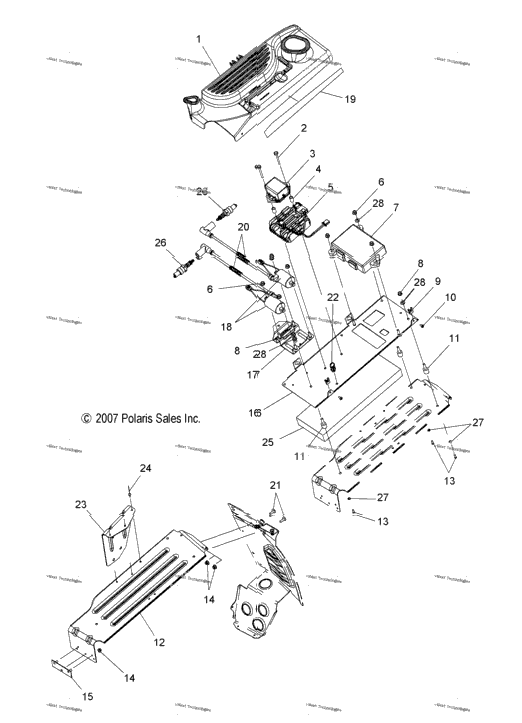 Electrical, Electrical Plate Asm. & Clutch Guard