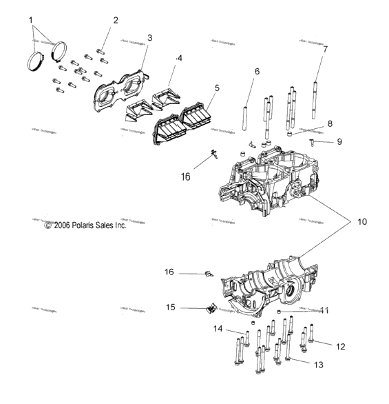 Engine, Crankcase