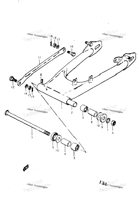 Rear Swinging Arm