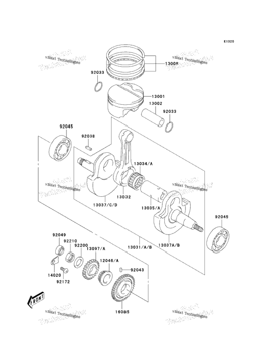 Crankshaft/Piston(S)