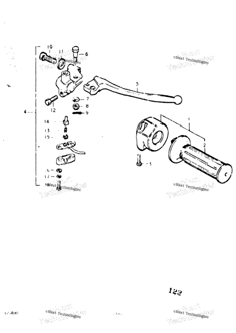 Rh Handle Switch (Gs400xb)