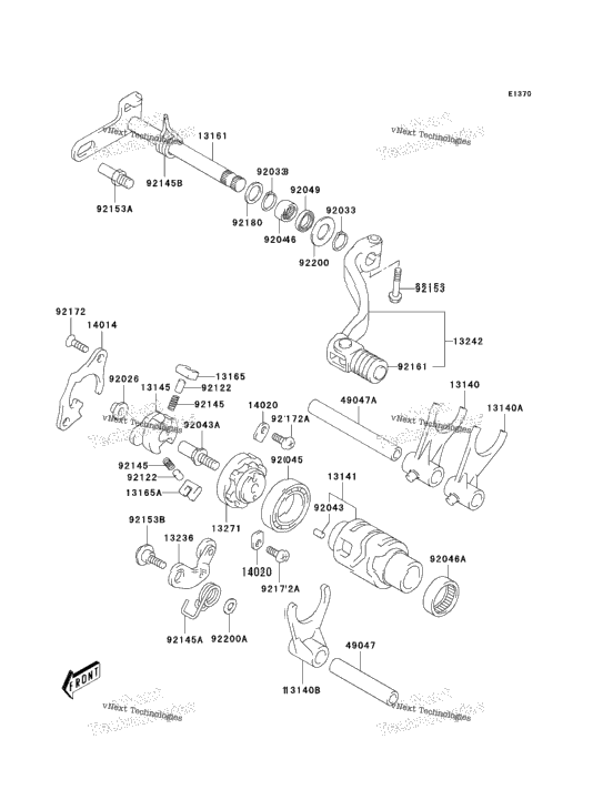 Gear Change Mechanism