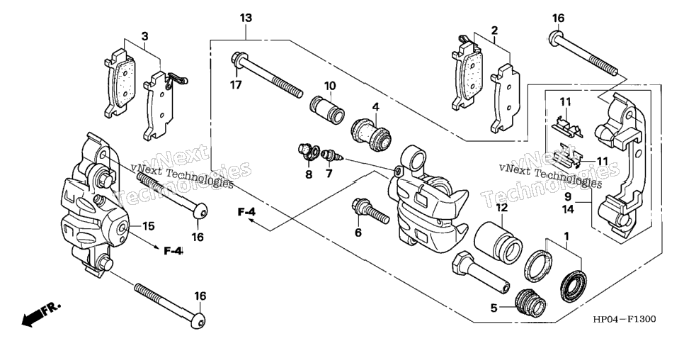 Front Brake Caliper