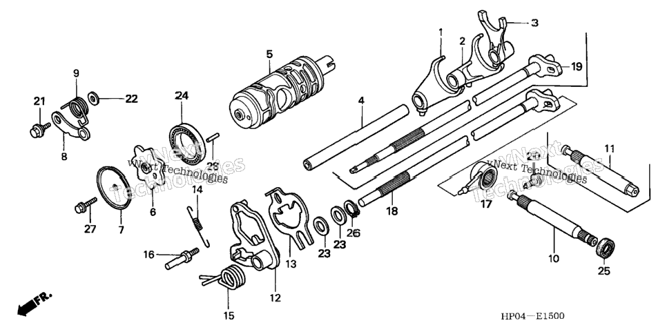Gearshift Drum