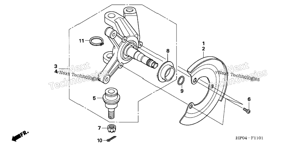 Knuckle (Trx500tm)