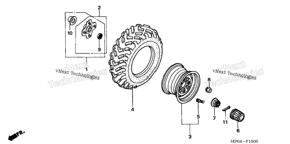 Rear Wheel
