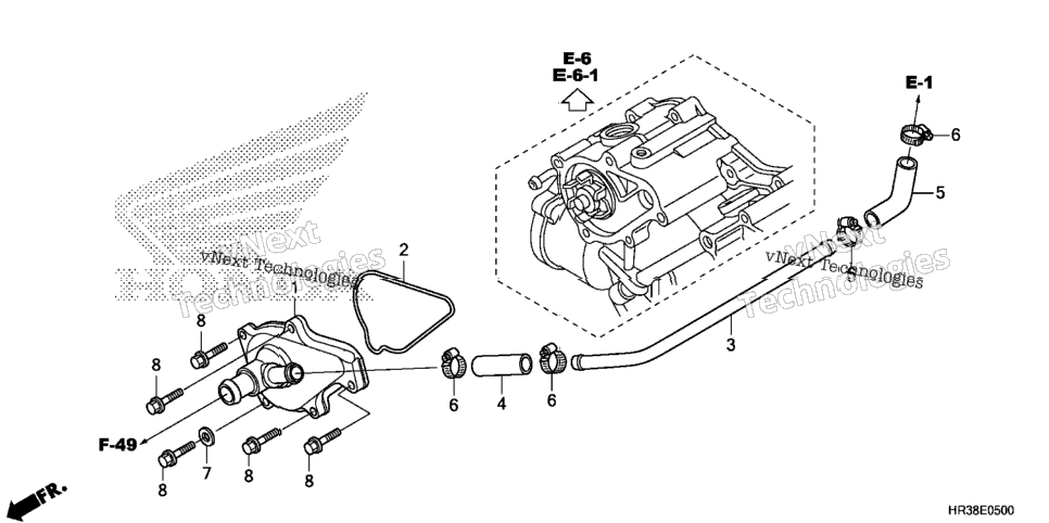 Water Pump Cover