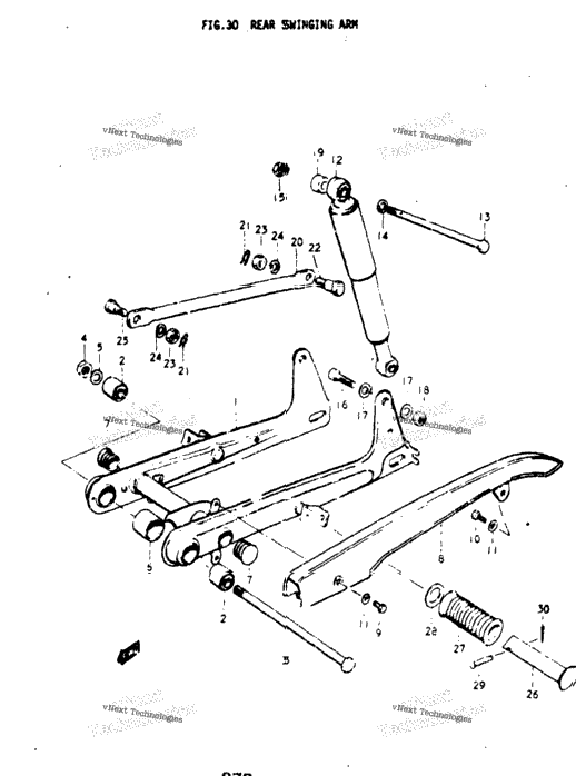 Rear Swinging Arm