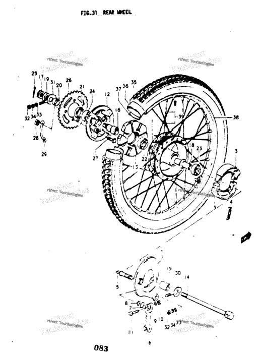 Rear Wheel