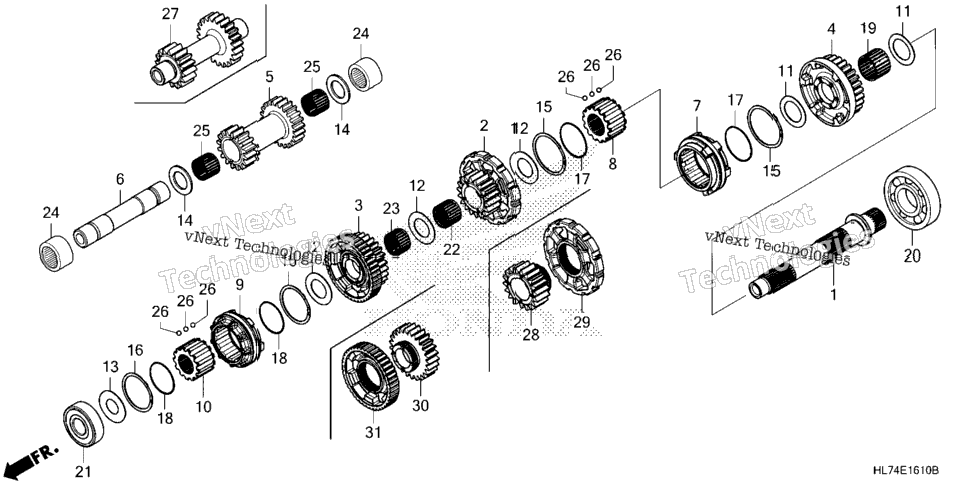 Final Drive Shaft