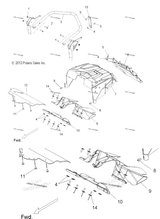 Body, Bumper, Rear & Closeoff