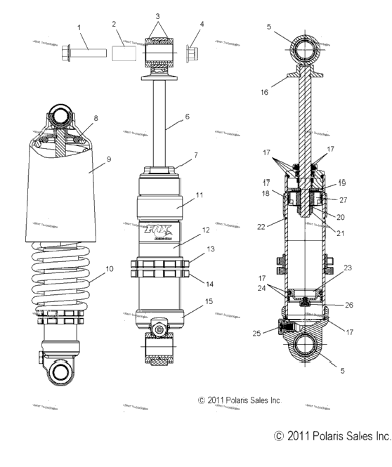 Suspension, Shock, Front