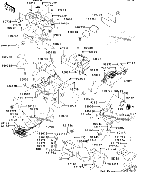 Frame Fittings(Rear)