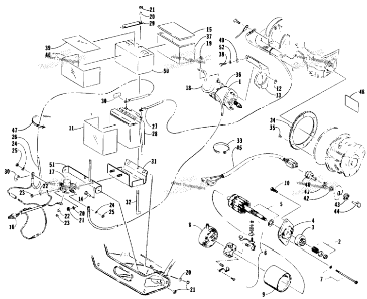 Electric Start Assembly
