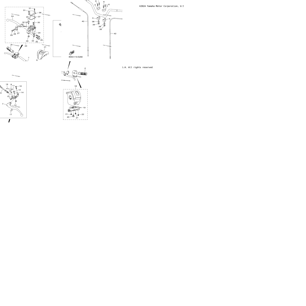 Steering Handle & Cable
