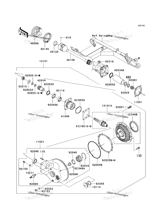 Drive Shaft/Final Gear