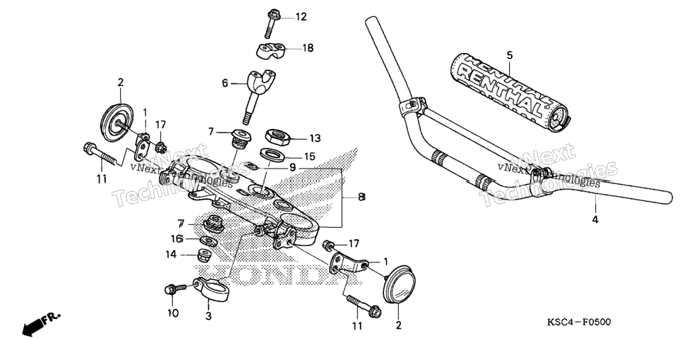 Handlebar + Top Bridge